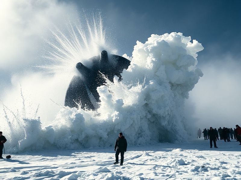 A high-energy NHL game between the Seattle Kraken and Colorado Avalanche, featuring Nathan MacKinnon in a white jersey mid-ac