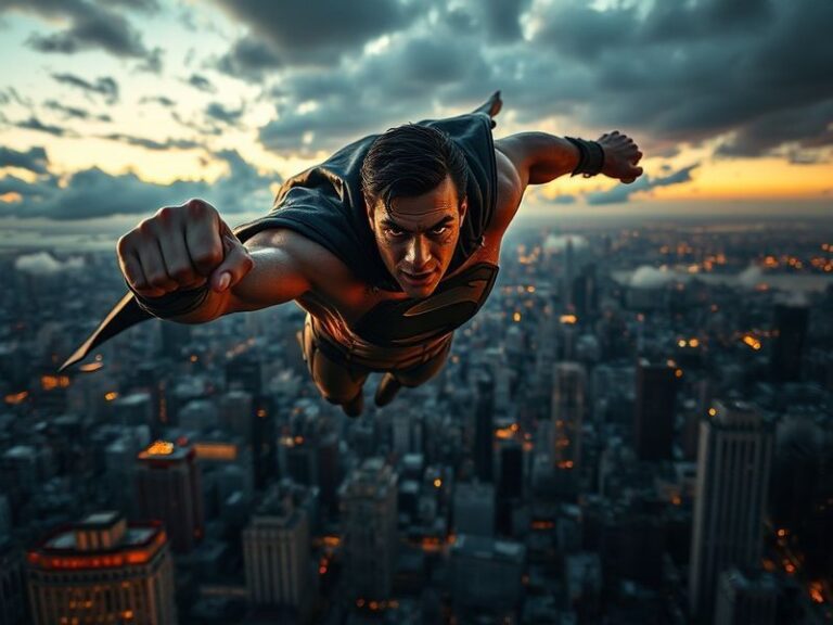 A dynamic comic book cover of Invincible mid-action, surrounded by shattered panels, with Omni-Man looming in the background