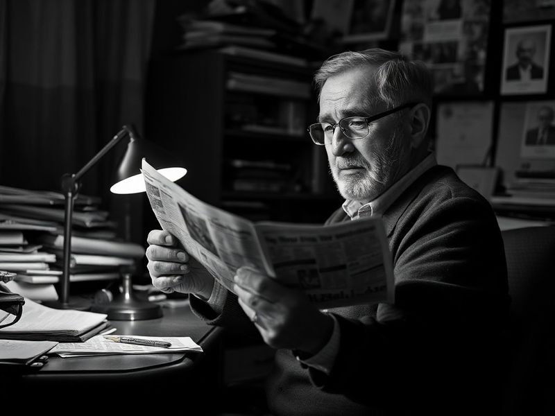 A live performance shot of Rıza Tamer playing the bağlama on stage, surrounded by traditional Turkish instruments. The settin