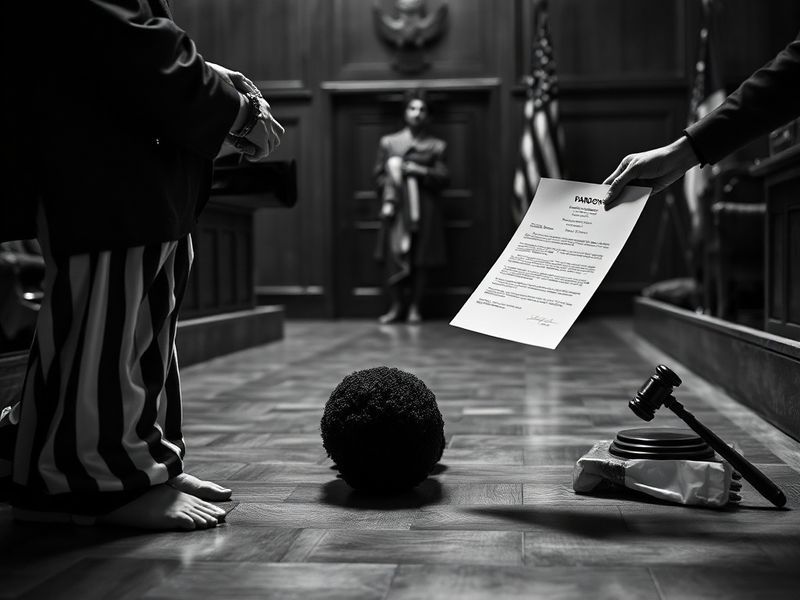 A historic oil painting-style illustration of the U.S. Capitol with a presidential seal in the foreground, depicting a symbol