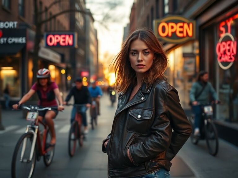 A split-screen image of Ciara Miller speaking into a microphone on one side and a smartphone displaying her social media cont