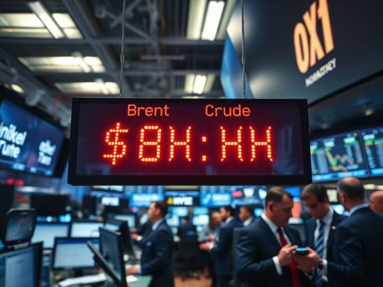 A split-screen image: the left side shows a close-up of an oil pumpjack silhouetted against a fiery sunset, symbolizing energ