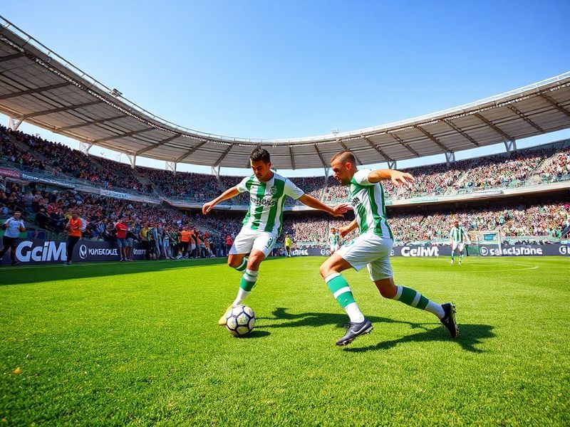 An intense match between Sassuolo and Como, showcasing passionate fans, vibrant banners, and players in action on the pitch.