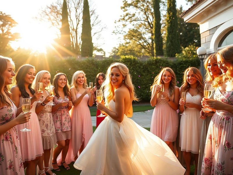 A vibrant collage of past Bachelorette leads, contestants, and dramatic rose ceremony moments, set against a backdrop of a gl