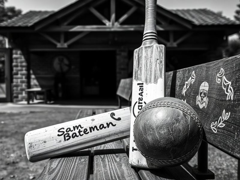 A professional headshot of Sam Bateman in a naval or academic setting, with maritime charts and global maps in the background