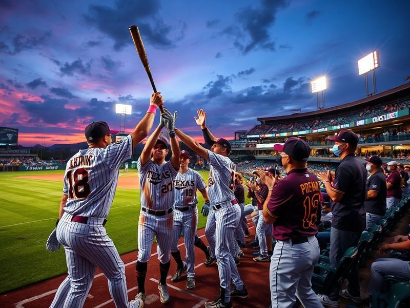 texas a&m baseball score
