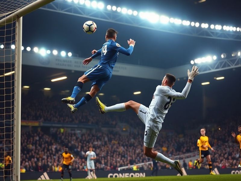 A dynamic mid-match shot from Elland Road showing Leeds and Wolves players in action, with Stuart Dallas lunging for a tackle
