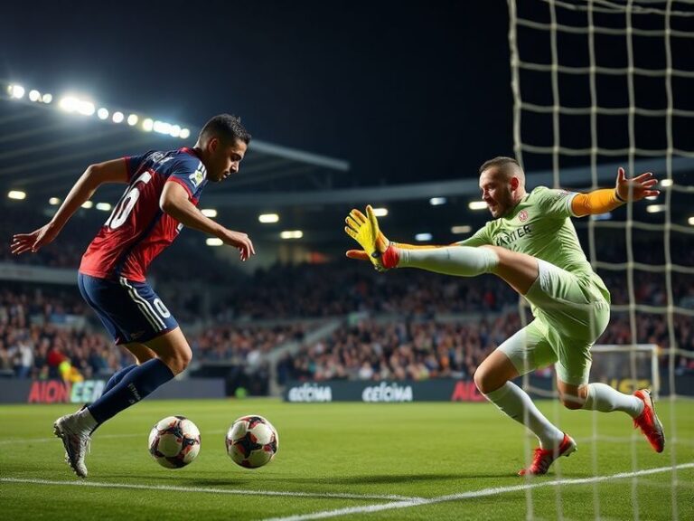A mid-action shot from the LOSC vs Nice match at Stade Pierre-Mauroy, showing Lille players in blue celebrating a goal, with
