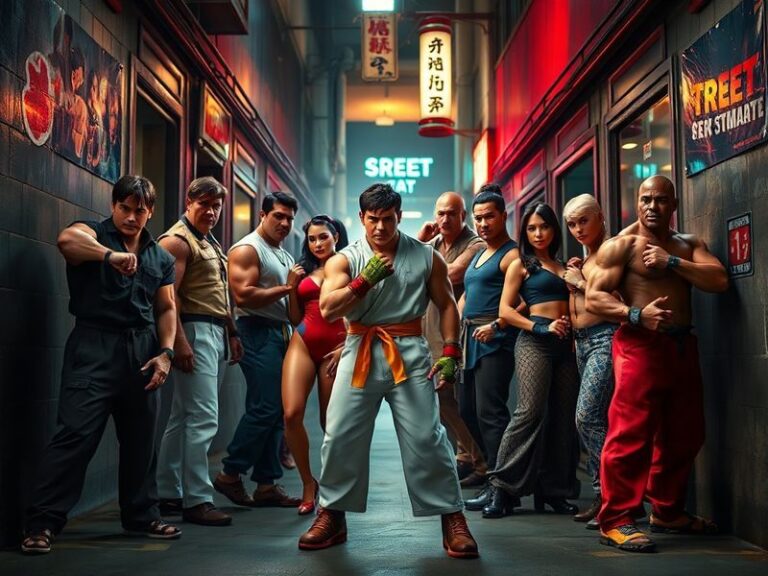 street fighter cast