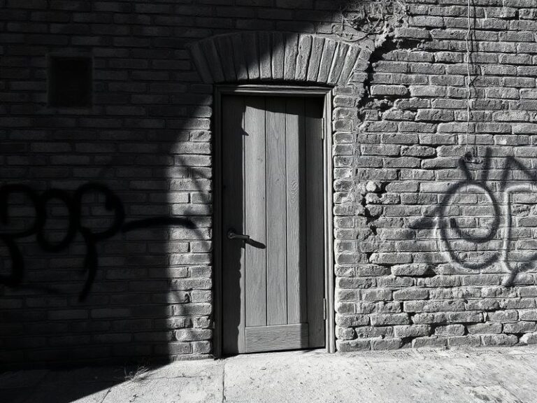 A moody, atmospheric concert shot of a Martone performance featuring dim lighting, abstract visuals, and a diverse group of m