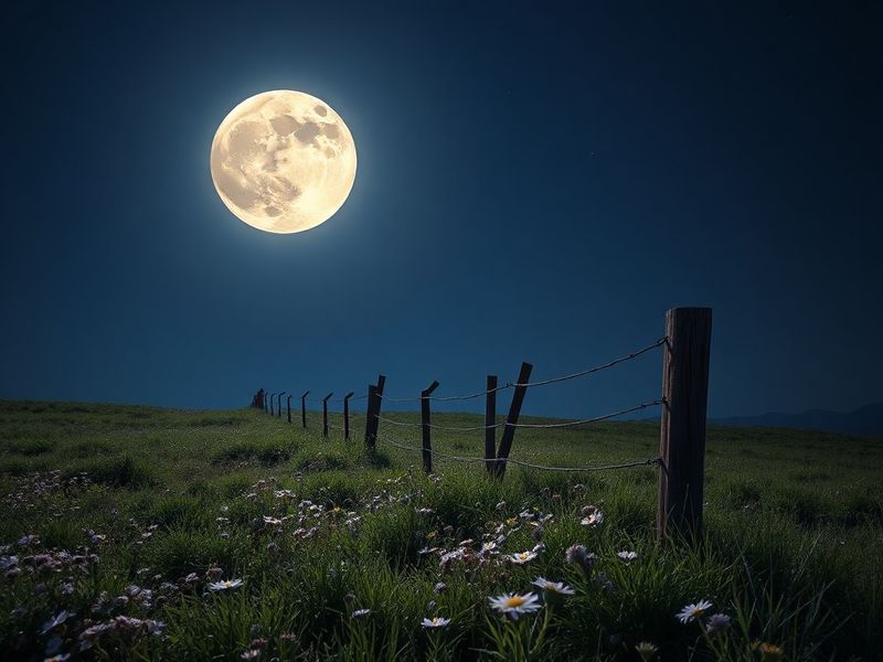 A high-contrast night sky photograph showing a waxing gibbous moon rising over a dark horizon, with Saturn and Jupiter visibl