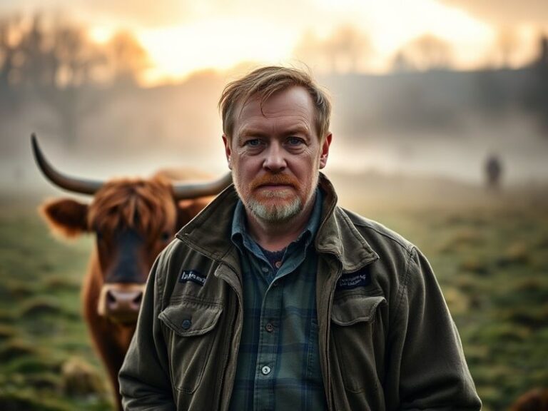 A collage of Martin Clunes in various roles: as Gary Strang from *Men Behaving Badly* (1990s sitcom style), in character as D