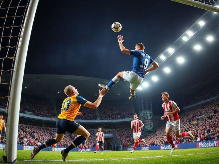 A wide-angle shot of Portman Road during the Ipswich Town vs Middlesbrough match, showing players in action with the scoreboa