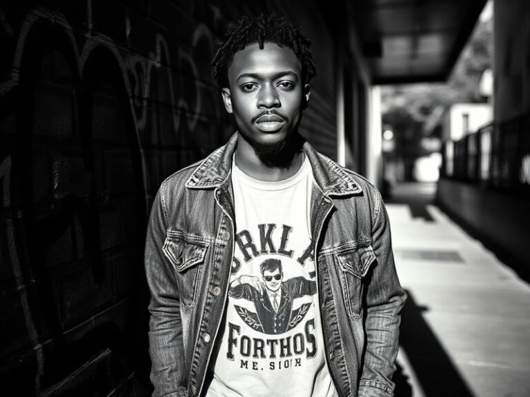 A dynamic action shot of an athlete mid-training, surrounded by futuristic holographic displays showing performance metrics.