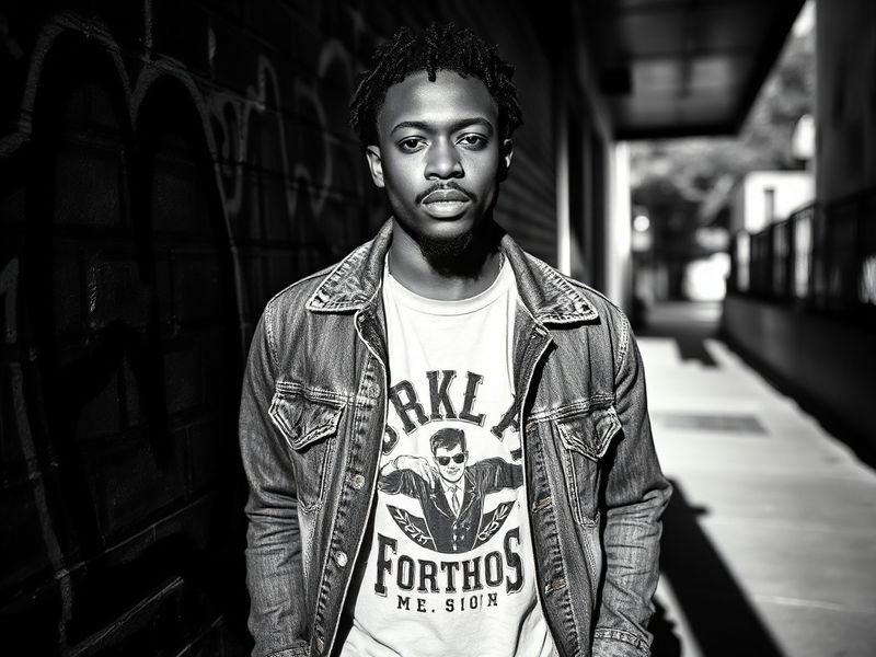 A dynamic action shot of an athlete mid-training, surrounded by futuristic holographic displays showing performance metrics.