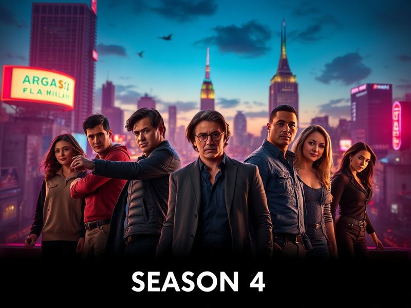 A split-screen image of a calendar marking release dates with a TV remote and streaming service logos in the background, high