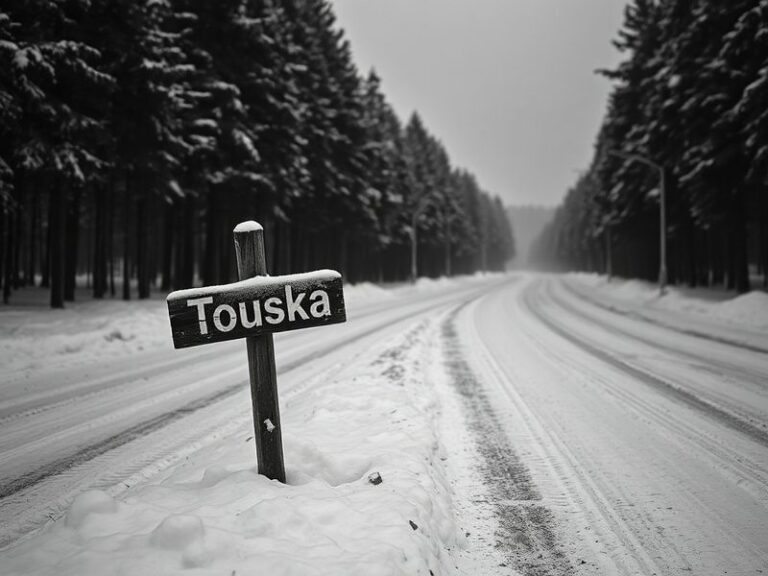 A dynamic shot of a touska athlete mid-movement in an urban alley, balancing on a low wall with graffiti-covered buildings in