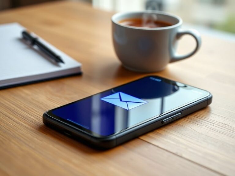 A split-screen image showing the Yahoo Mail UK interface on a laptop and mobile device, with a UK flag overlay and a secure p