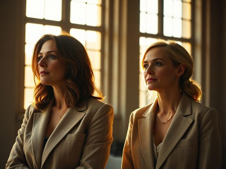 A split-screen image of Sandra Bullock and Nicole Kidman in signature roles—Sandra in a yellow dress from Miss Congeniality a