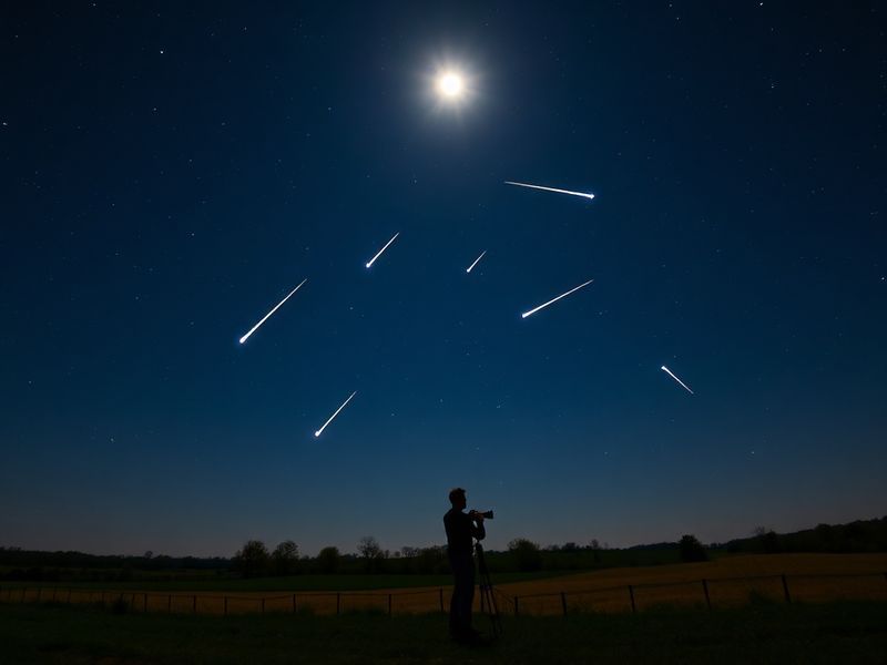 lyrid meteor shower tonight