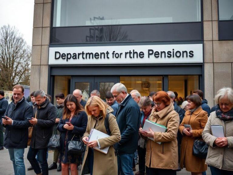 department for work and pensions