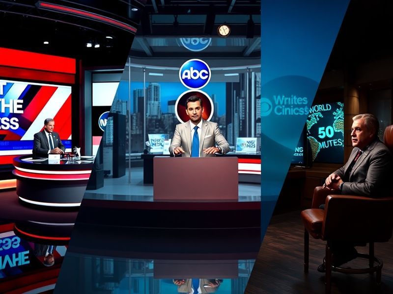 nbc abc, cbs news ratings