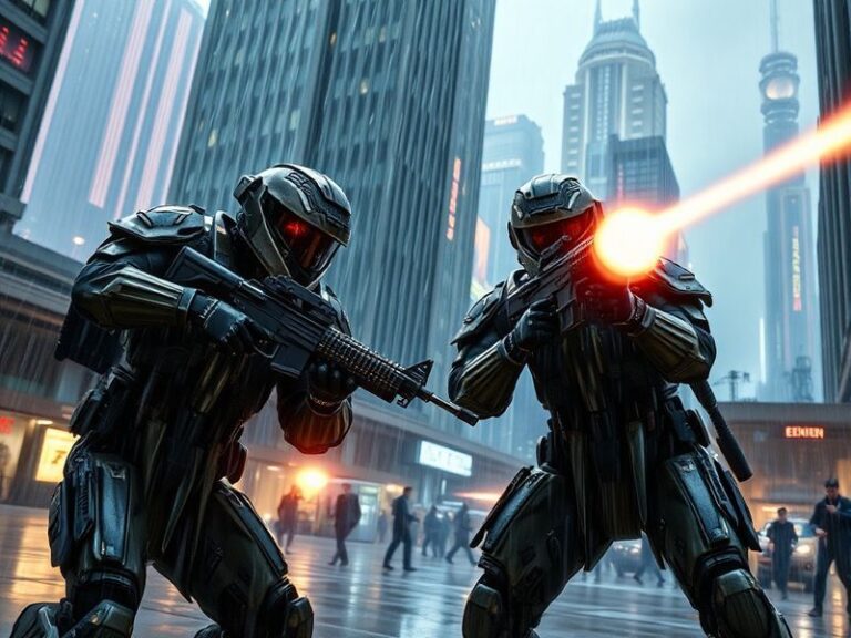 A high-quality image of a soldier or airsoft player equipped with Exo Experts Warbond tactical gear, showcasing the modular v