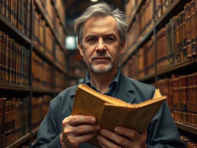 A dynamic action shot of Sam West in mid-play, wearing a red jersey, focusing intently on the ball with a blurred stadium bac