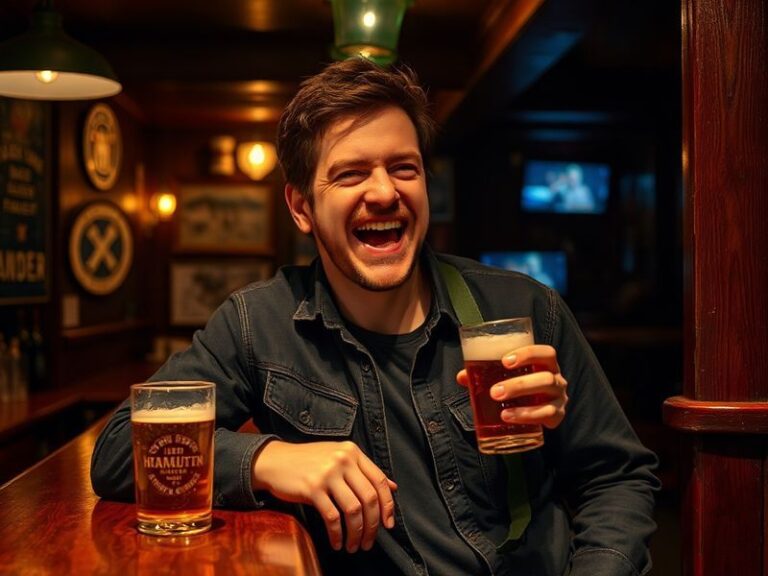 A candid portrait of Patrick Brammall on set, mid-performance with a serious expression, dressed in character attire that ble