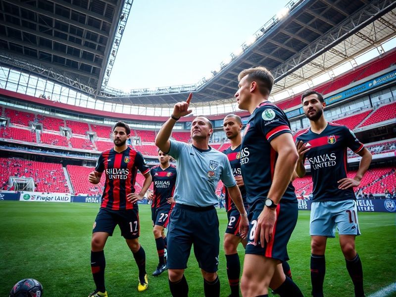 A dramatic soccer match at Allianz Field in St. Paul, Minnesota, during a Minnesota United vs FC Dallas game. The image shows