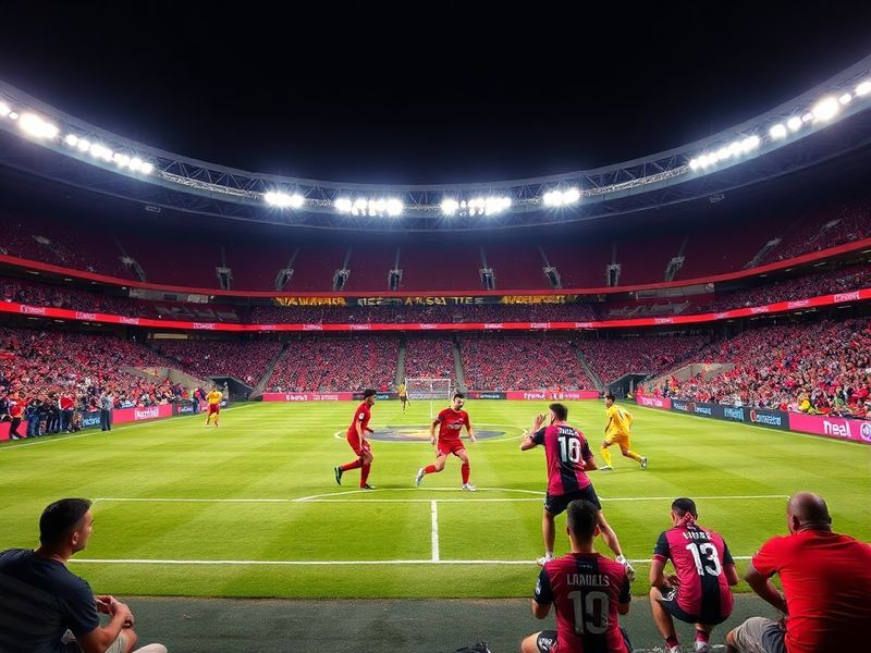 A dynamic shot of Real Salt Lake players celebrating a goal against Inter Miami at America First Field, capturing the intensi