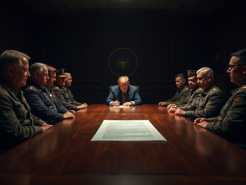 A split-screen image showing Donald Trump speaking at a podium with world leaders in the background during a diplomatic event