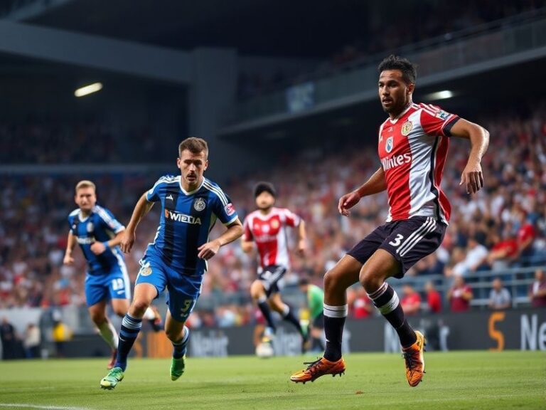 A night-time soccer match at America First Field with Real Salt Lake in dark jerseys and Inter Miami in pink, players in mid-