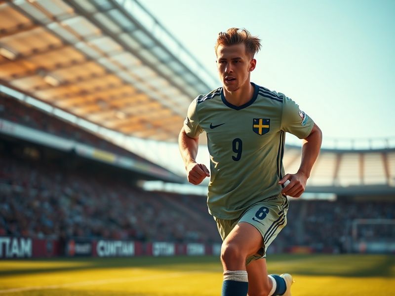 A focused action shot of Joel Eriksson Ek in a white Wild jersey, mid-shift with intense concentration, skating through oppon