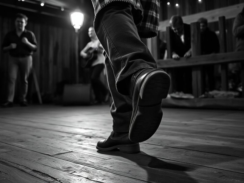 A black-and-white photograph of Tony Parkes in a tactical discussion on the sidelines at Blackburn Rovers' Ewood Park, wearin