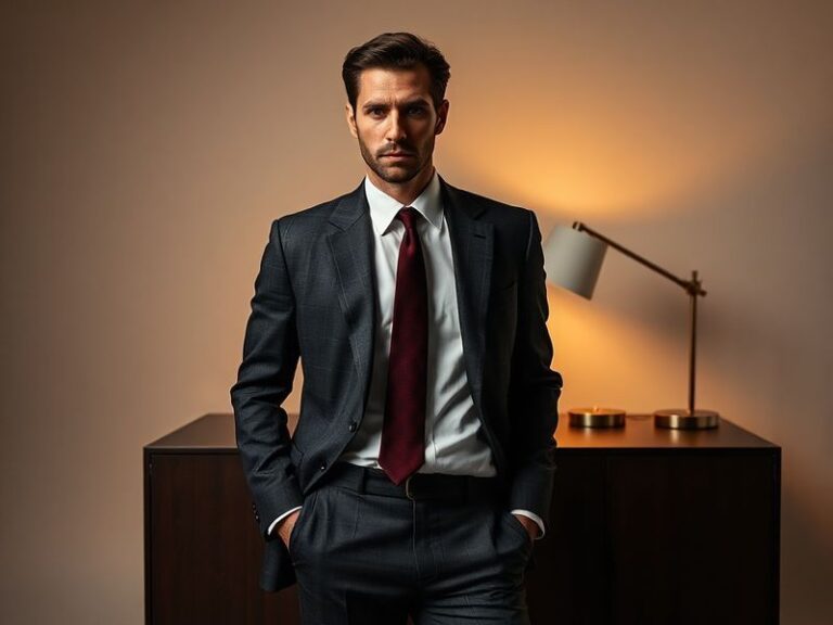 A professional portrait of Paolo Zampolli in a modern office setting, blending Italian architectural elements with contempora