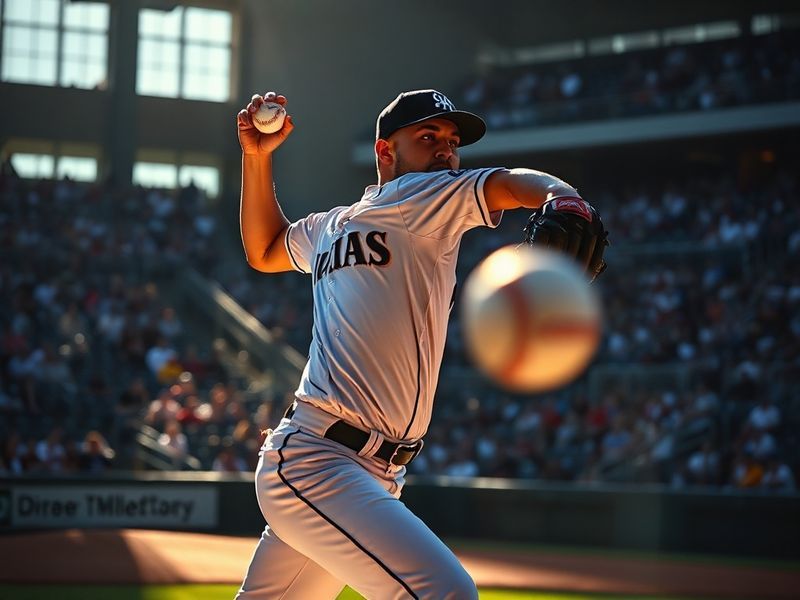 Taijuan Walker mid-pitch during a game at Citizens Bank Park, wearing a white Phillies uniform with navy pinstripes, focused