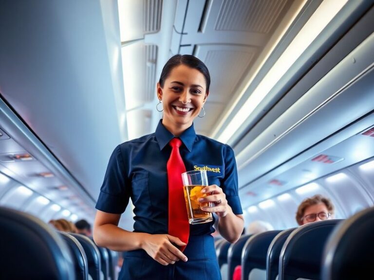 southwest flight attendant