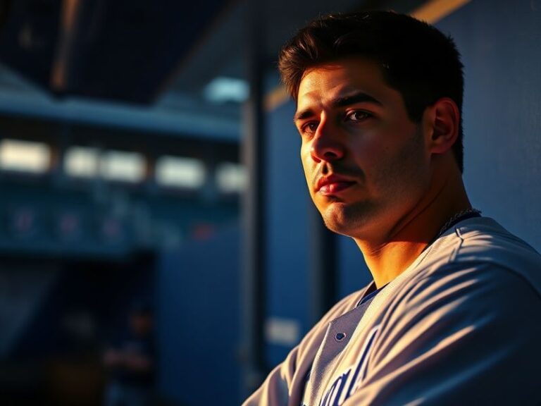 A focused action shot of Nicky Lopez in a Royals uniform, mid-play at shortstop during a game. He is crouched low, glove exte