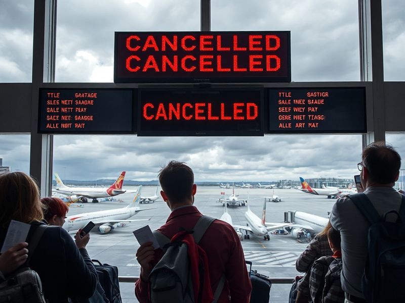 airlines cancelling flights fuel