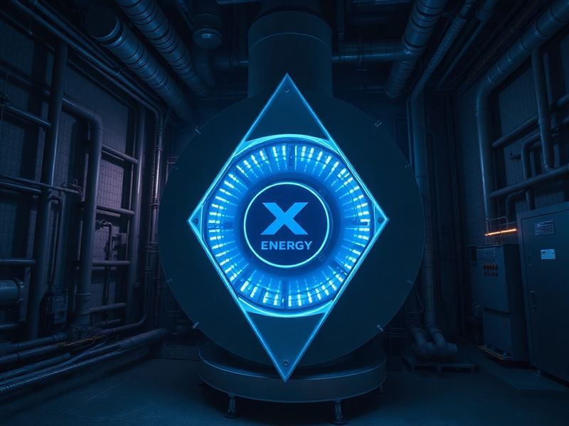 A vibrant, modern can of X Energy with natural ingredients like green tea and ginseng scattered around it on a clean white ba