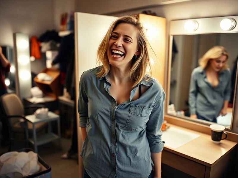 nikki glaser wardrobe mishap