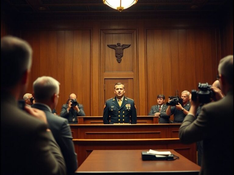 A diverse group of people in a bustling urban setting, with some holding protest signs and others working on laptops, symboli