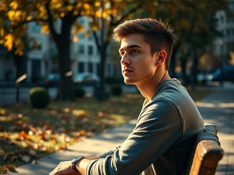 A thoughtful portrait of Logan Jones sitting in a minimalist room, speaking directly to the camera with soft lighting and a n