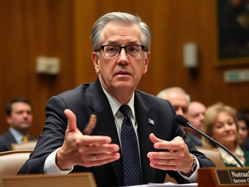 A formal portrait of Kurt Volker in a suit, seated at a desk with Ukrainian and U.S. flags in the background, exuding a diplo