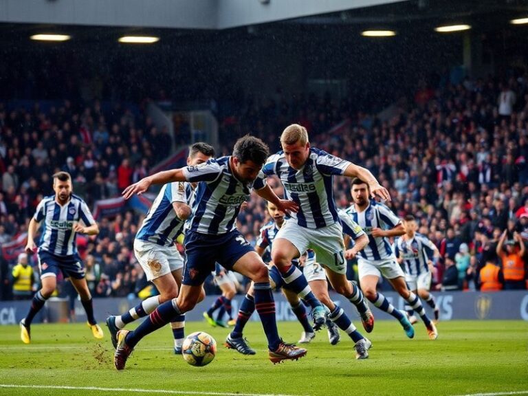 A vintage-style photograph of Spotland Stadium and Bootham Crescent side by side, capturing the intimate, traditional atmosph