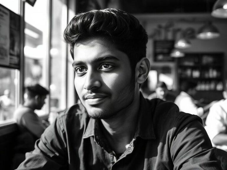 A professional headshot of Shashank Singh in a casual office setting, wearing a light blue shirt. He is smiling slightly whil