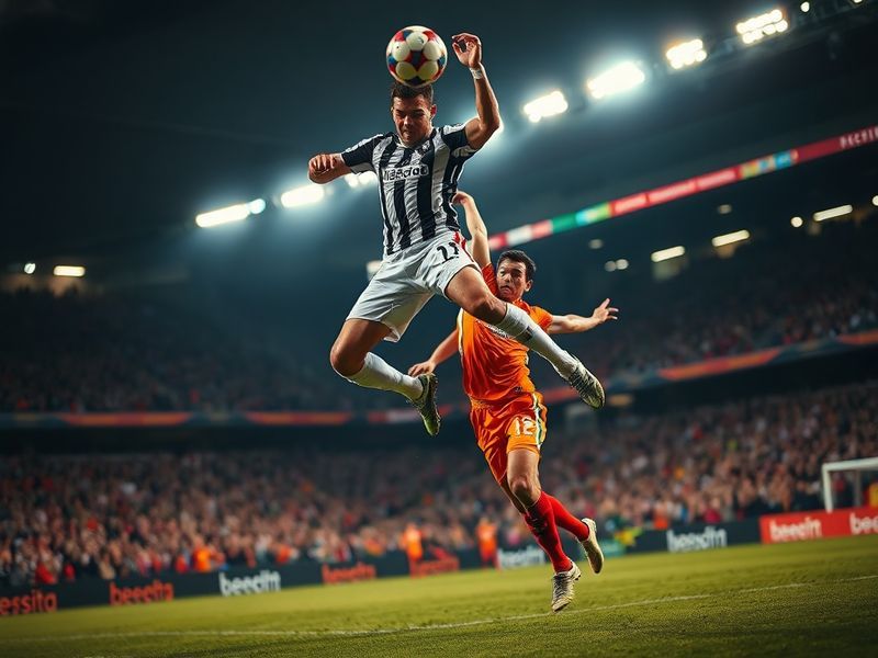A dynamic mid-action shot of a Valencia vs Girona match at Mestalla, showing players in red and black (Valencia) and green an