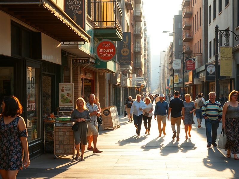 A moody, cinematic shot of The Neighbourhood performing on stage with retro lighting, all members in black outfits and sungla