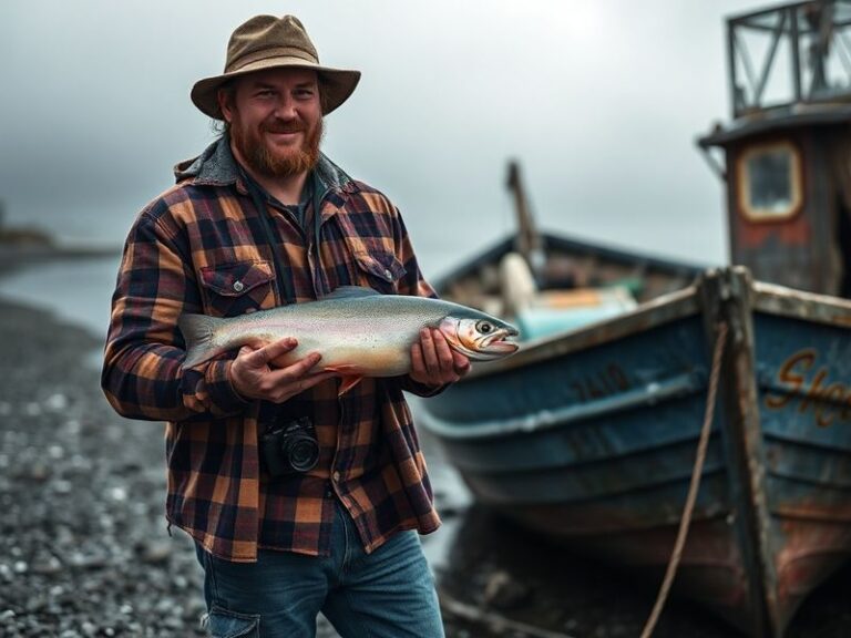 A moody portrait of Seth McGowan in a dimly lit studio, surrounded by vintage cameras and old books. He leans against a clutt